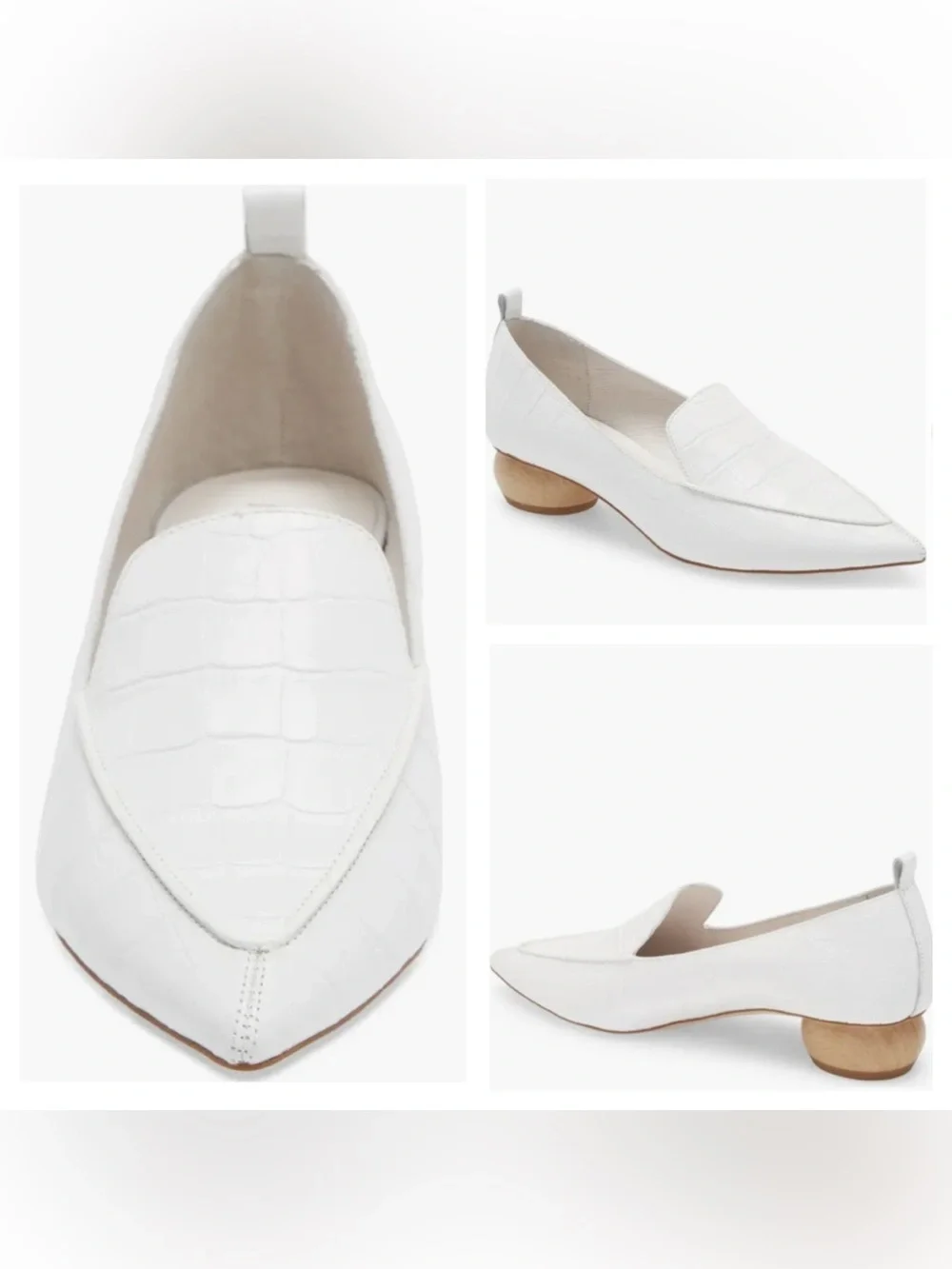 Jeffrey Campbell Viona Pointed Toe Loafer (Women) Size 8
